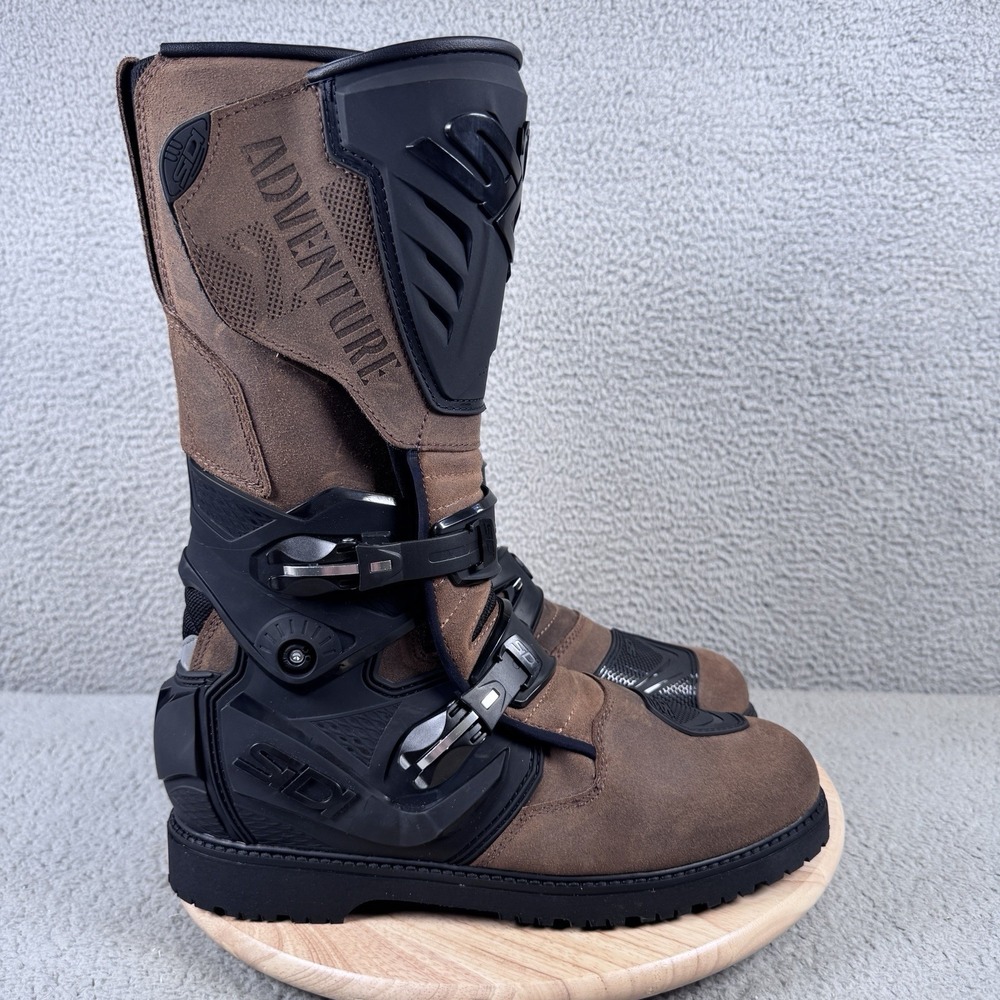 Sidi Adventure 2 Gore-Tex Boots Mens 47 US 12.5 Tobacco Touring Motorcycle GTX